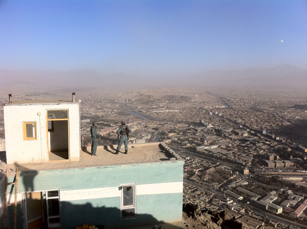 View of Kabul from TV Hill