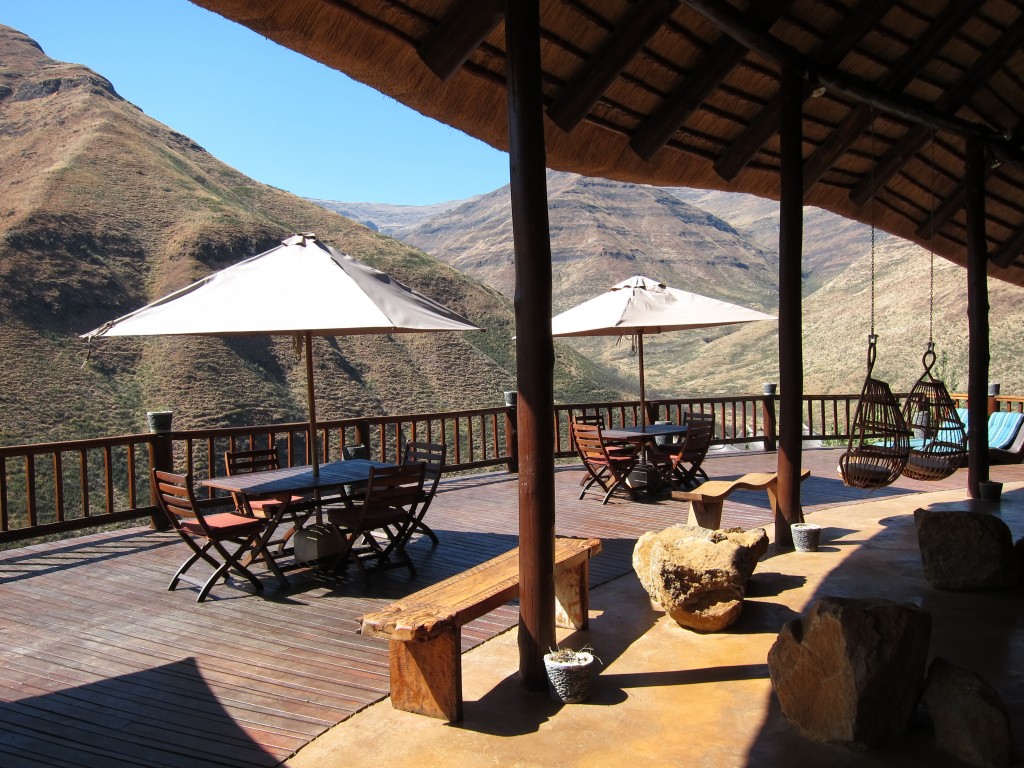 Breakfast on the deck