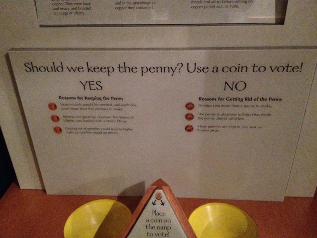 Should We Keep the Penny?