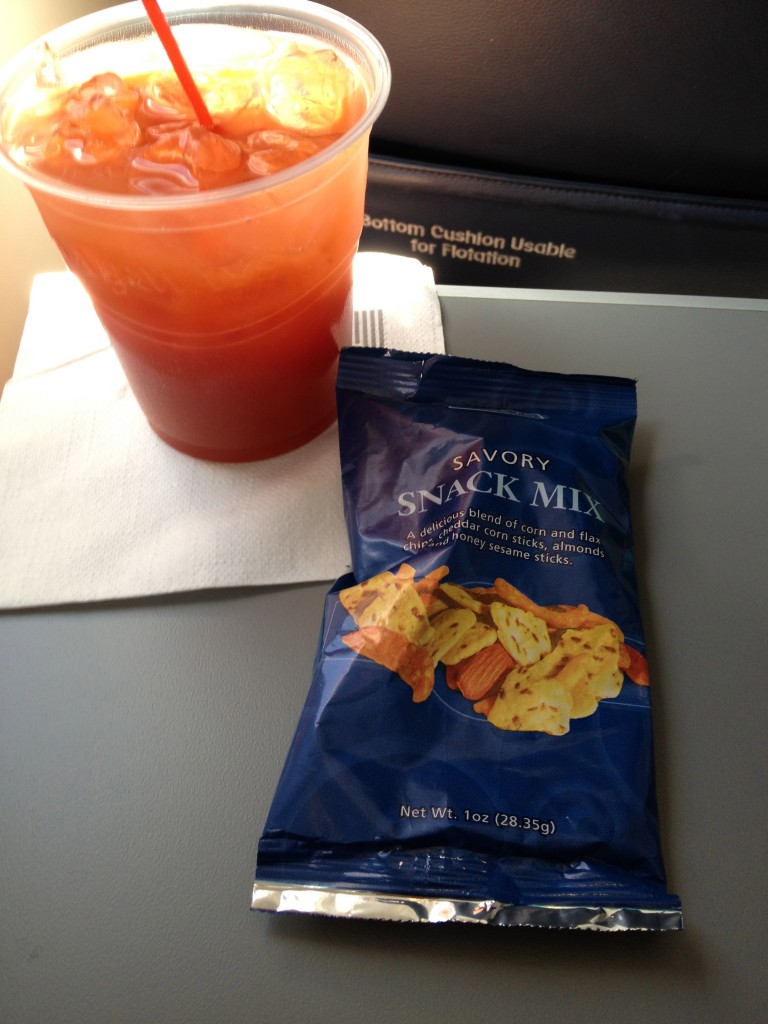 US Airways DCA-CLT Munchies