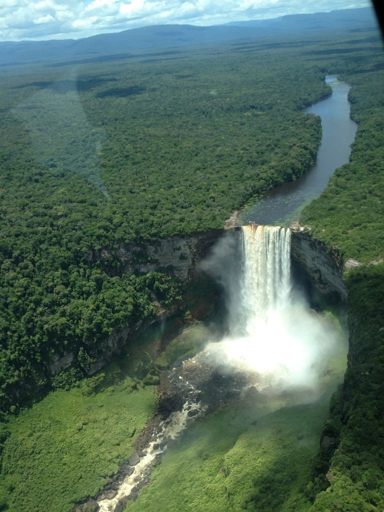 Approaching Kaieteur Falls