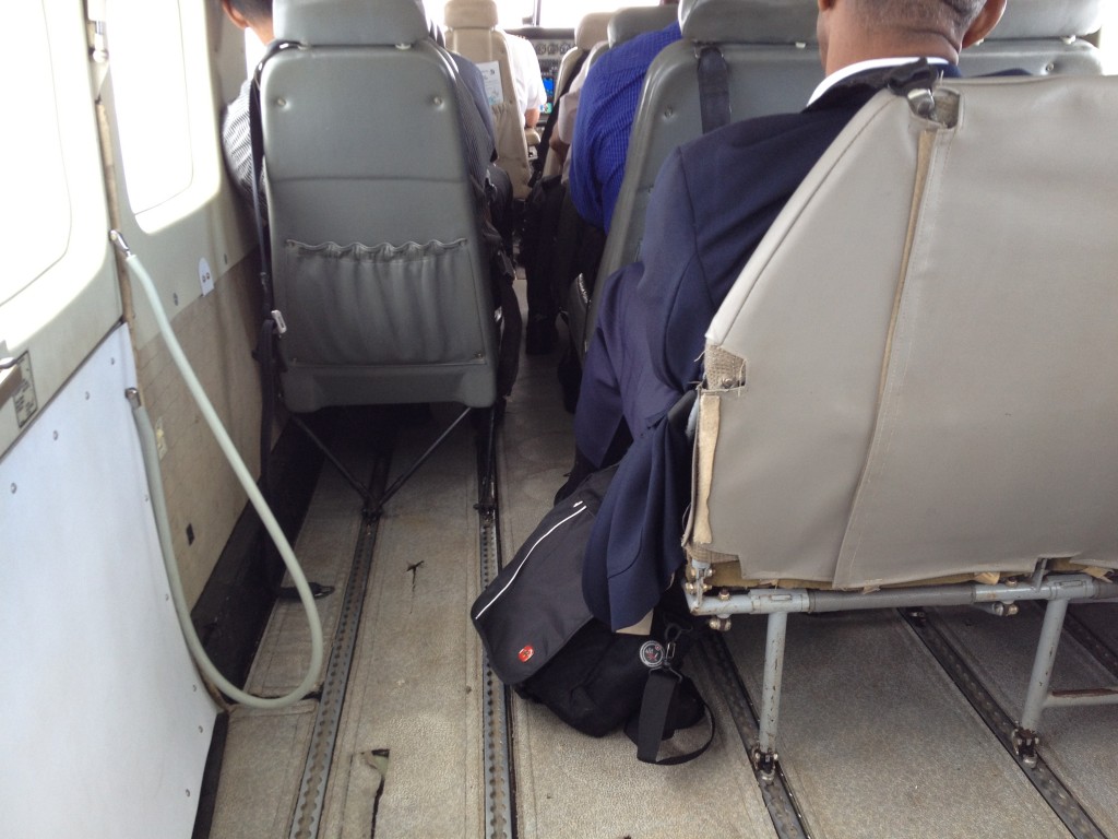 GumAir Cessna interior