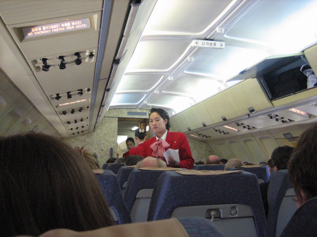dprk-0172-air koryo stewardess